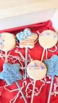 Vanilla cake pop discs