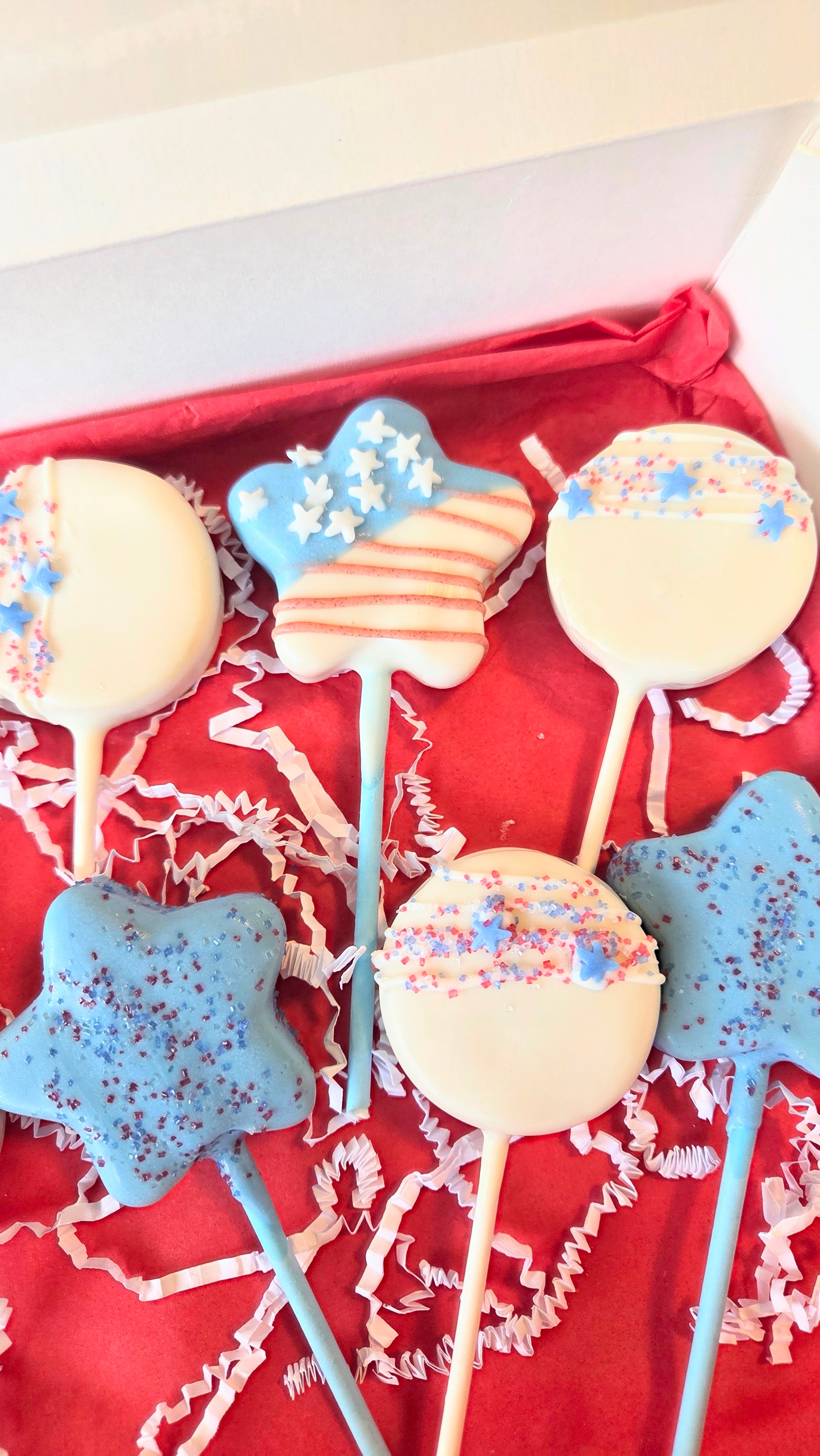 Vanilla cake pop discs