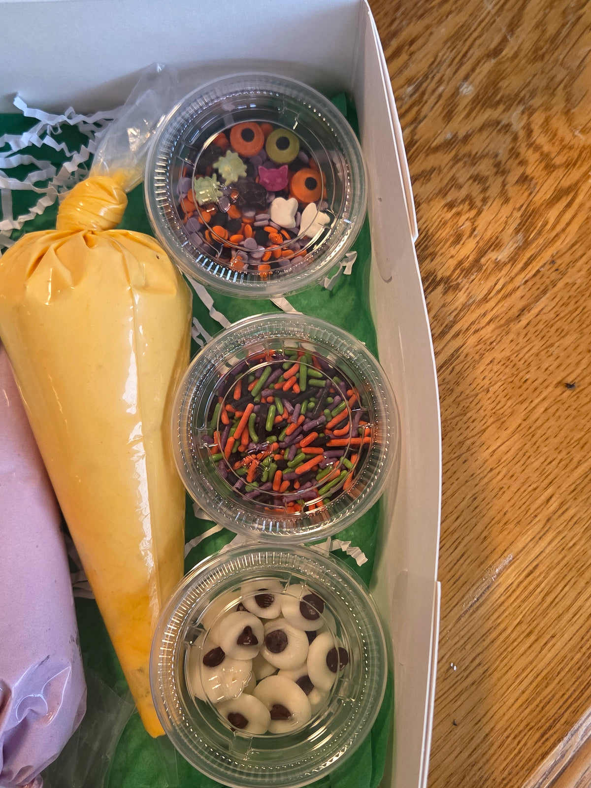 DIY dye free  halloween cookie Kit